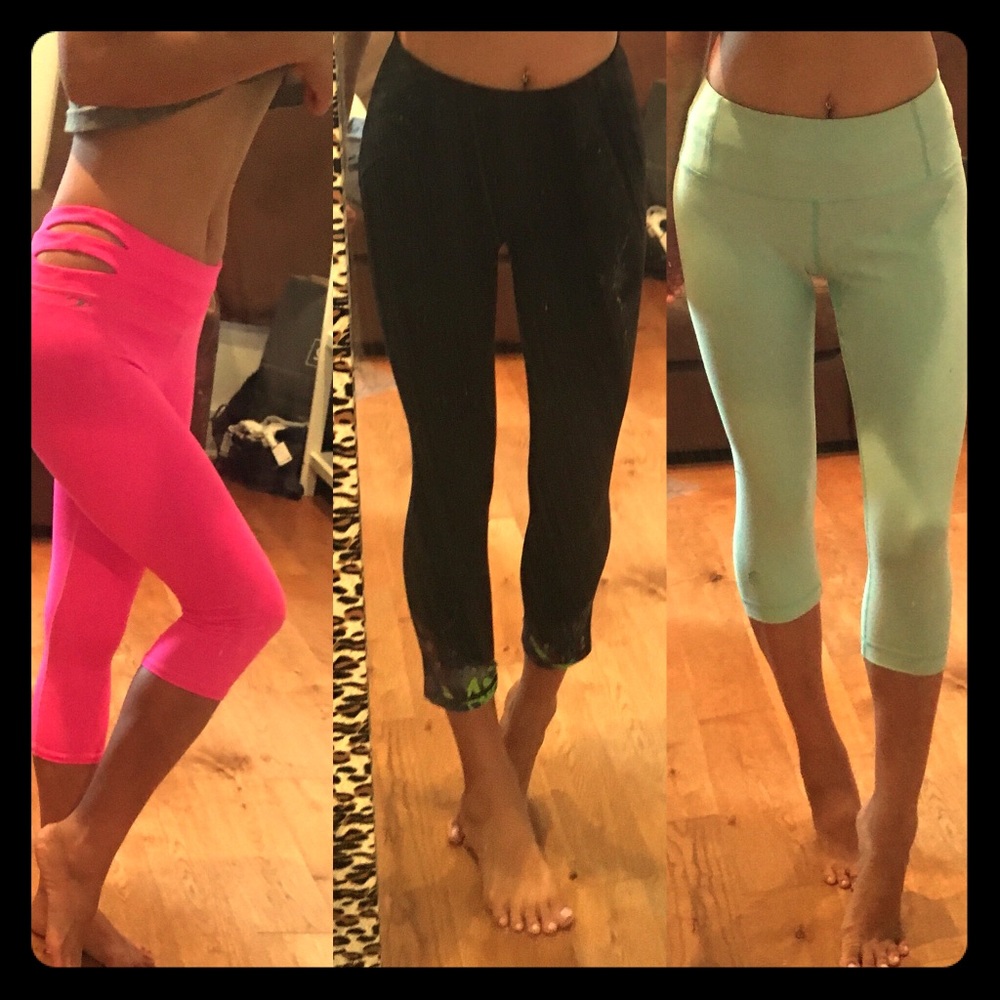 LOT CAPRI PANTS Fabletics, MPG JULIANNE HOUGH S/XS